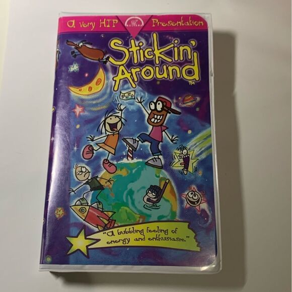 90s Cartoon Stickin’ Around VHS - Picture 1 of 7